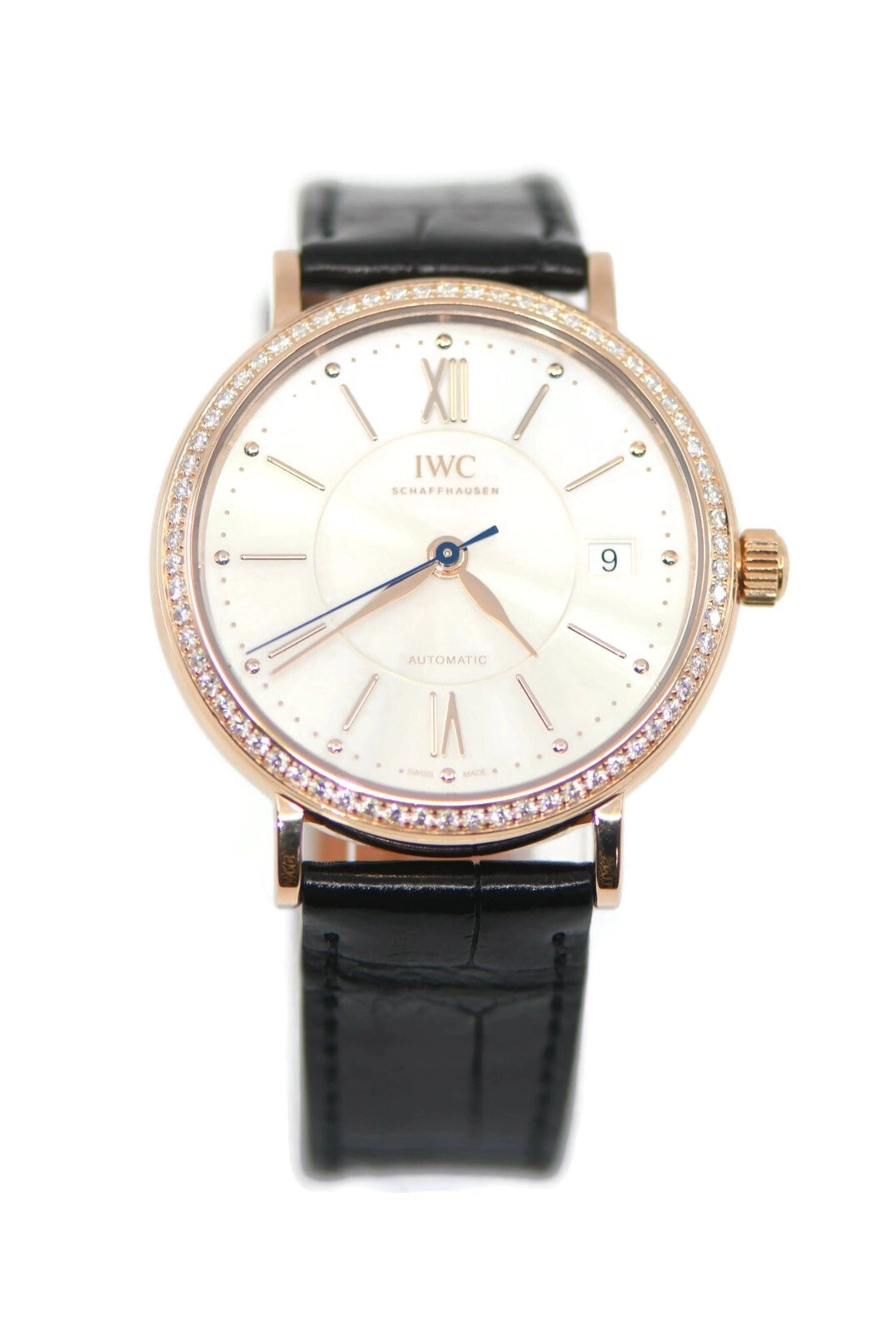 IWC Portofino Diamond 18K Rose Gold Watch IW458107
