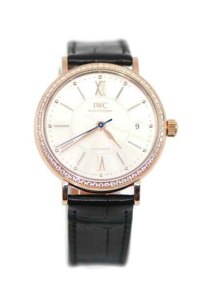 IWC Portofino Diamond 18K Rose Gold Watch IW458107