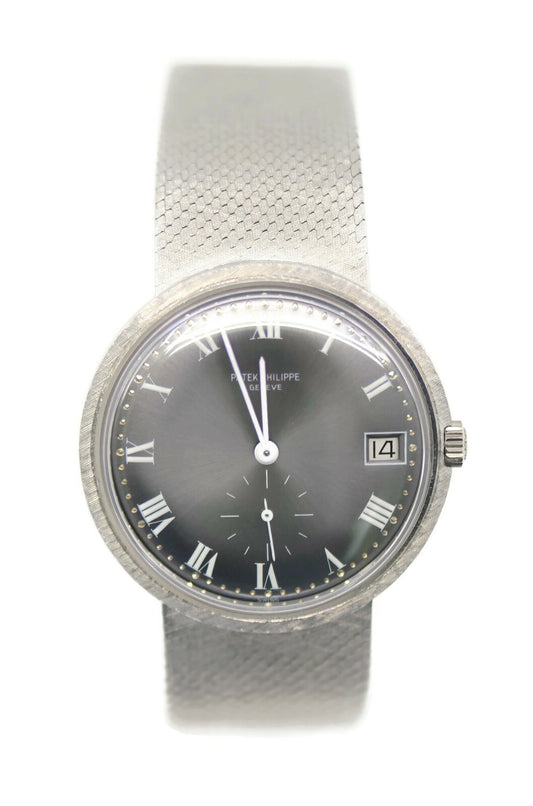 Patek Philippe Calatrava 18K White Gold Watch 3445/6