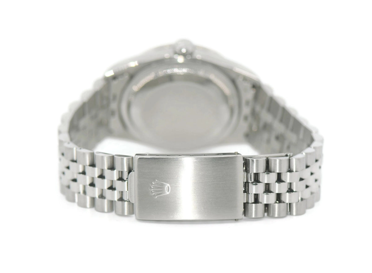 Rolex Datejust Diamond Stainless Steel Watch 16234