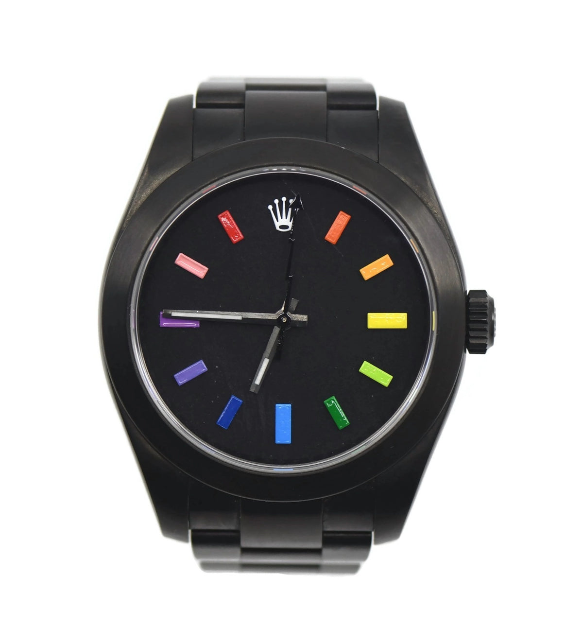 Rolex Milgauss MAD Paris Stainless Steel Watch 116400