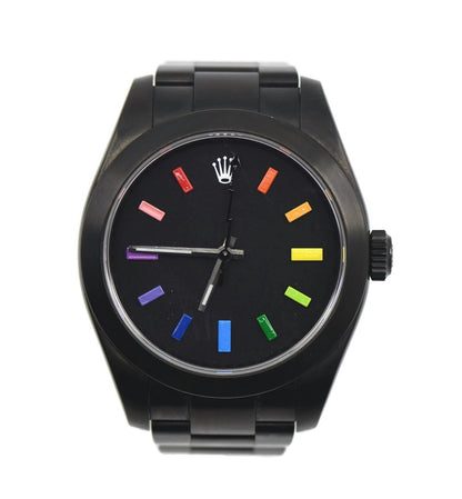 Rolex Milgauss MAD Paris Stainless Steel Watch 116400