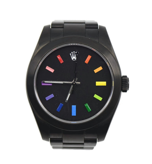 Rolex Milgauss MAD Paris Stainless Steel Watch 116400