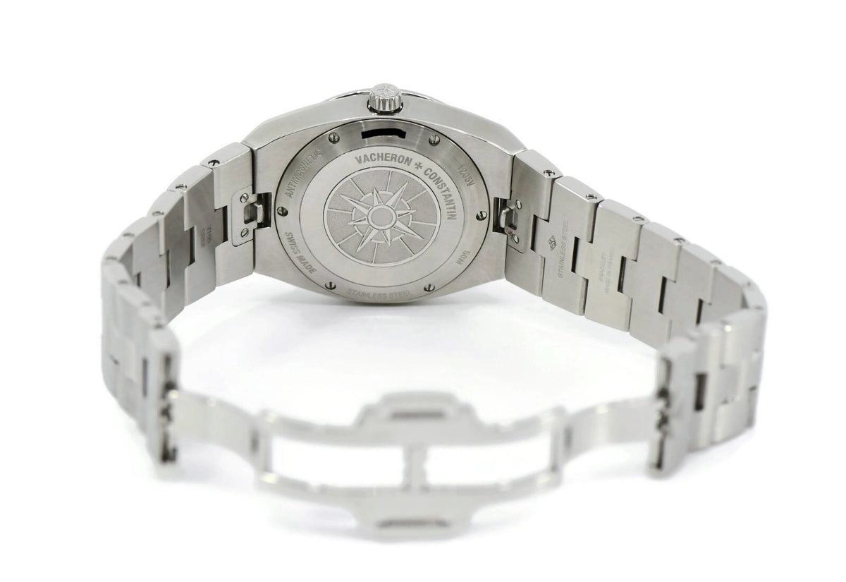 Vacheron Constantin Overseas Diamond Stainless Steel Watch 1205V