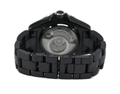 Chanel J12 Diamond Black Ceramic Watch H5702