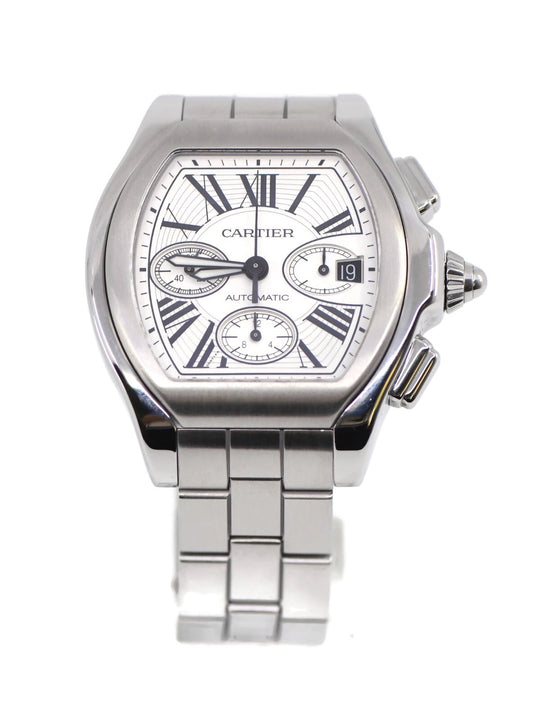 Cartier Roadster Chronograph Stainless Srteel Watch W6206019