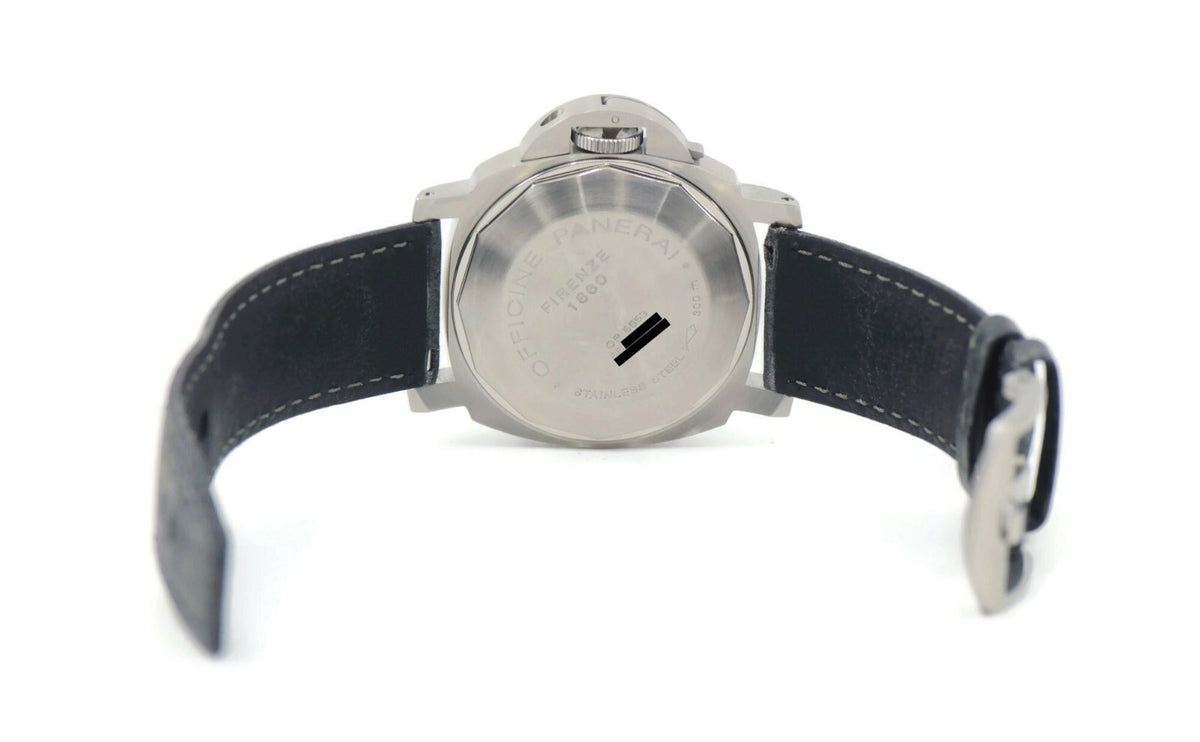 Panerai Luminor Marina Anthracite Dial Stainless Steel Watch PAM86