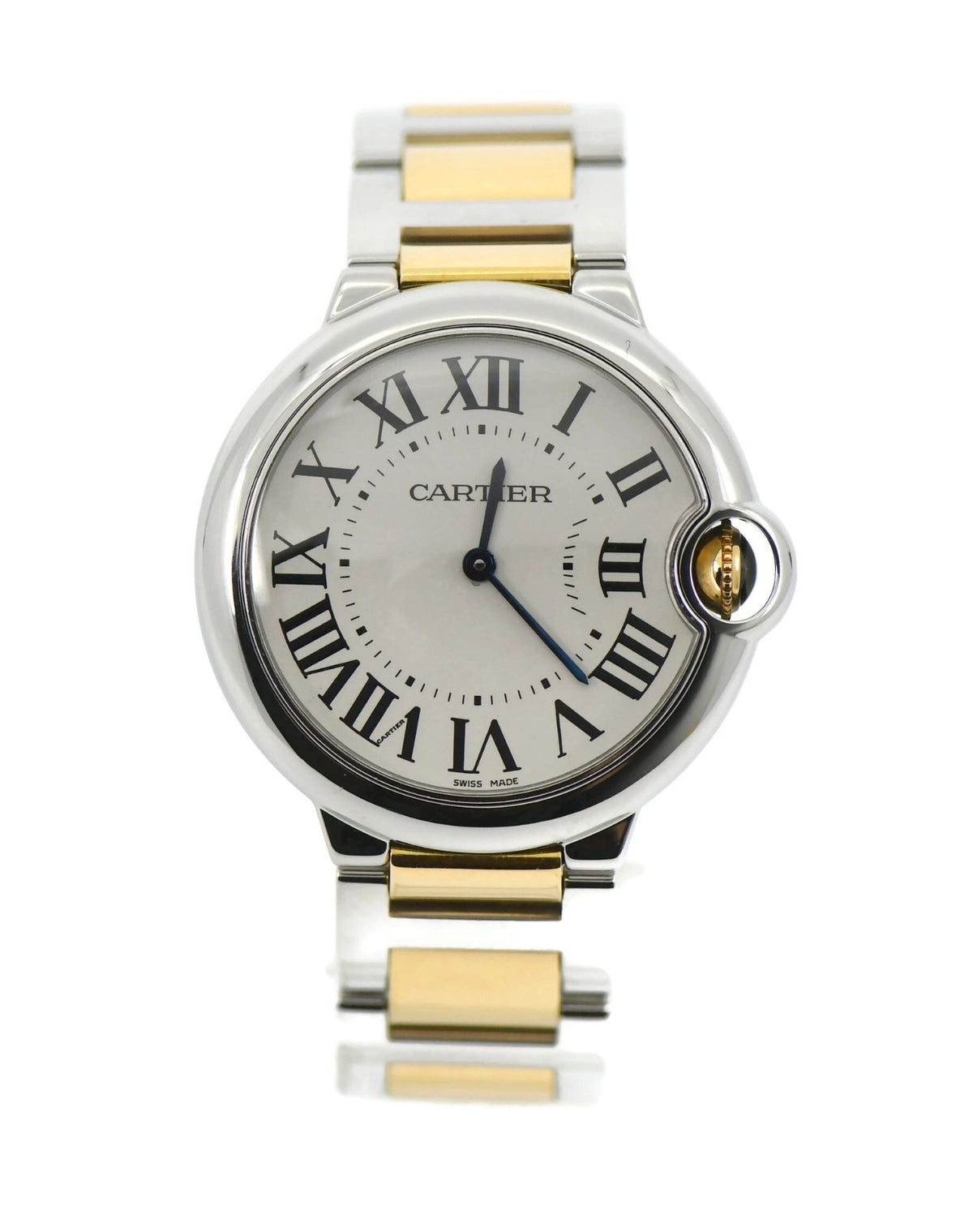 Cartier Ballon Bleu 18K/Stainless Steel Watch W69008Z3