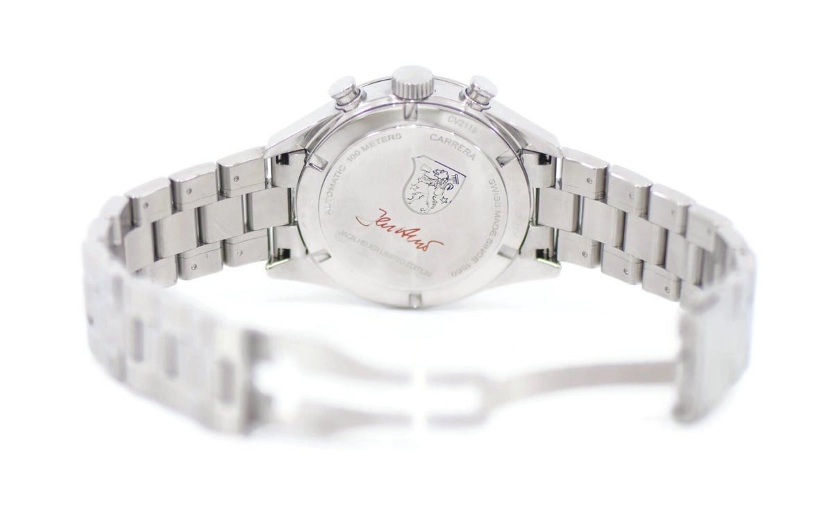 Tag Heuer Carrera Cal 17 Chronograph Stainless Steel Watch CV2119