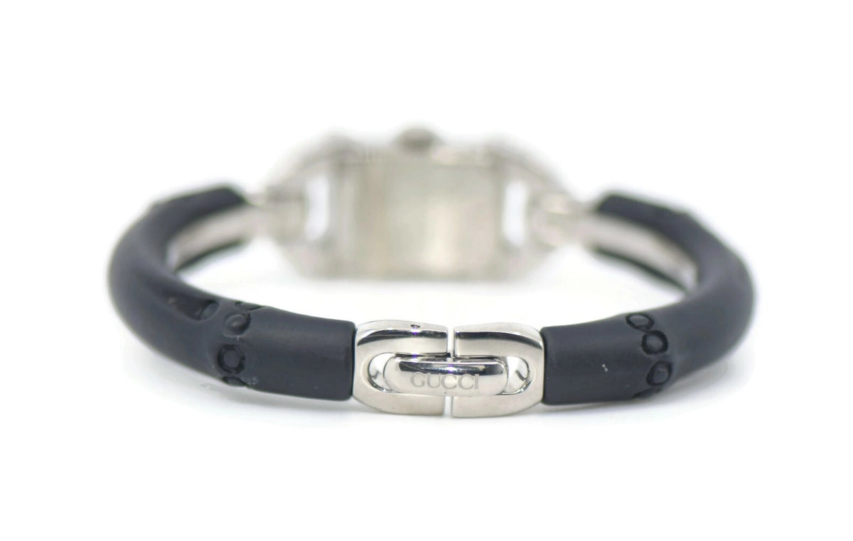 Gucci Diamond Stainless Steel Bangle Watch 6800L