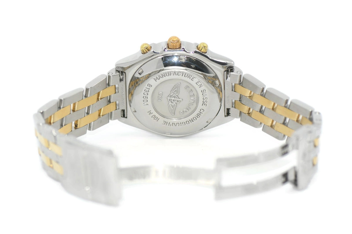 Breitling Chronomat Two Tone Stainless Steel Watch B13050.1