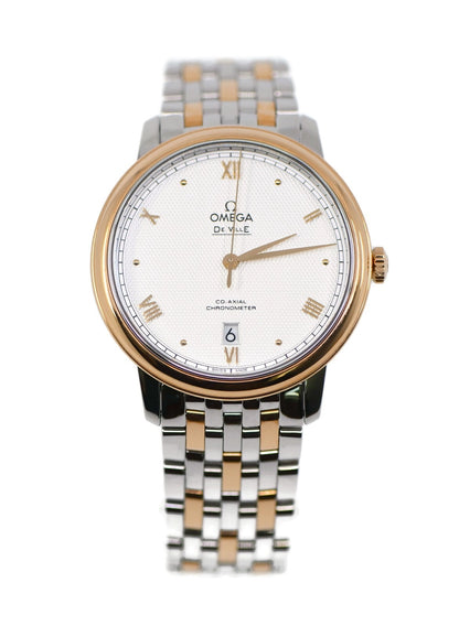 Omega DeVille Presitge 18K/Stainless Steel Watch 424.20.40.20.02.004