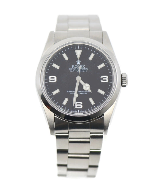 Rolex Explorer Stainless Steel Watch 14270
