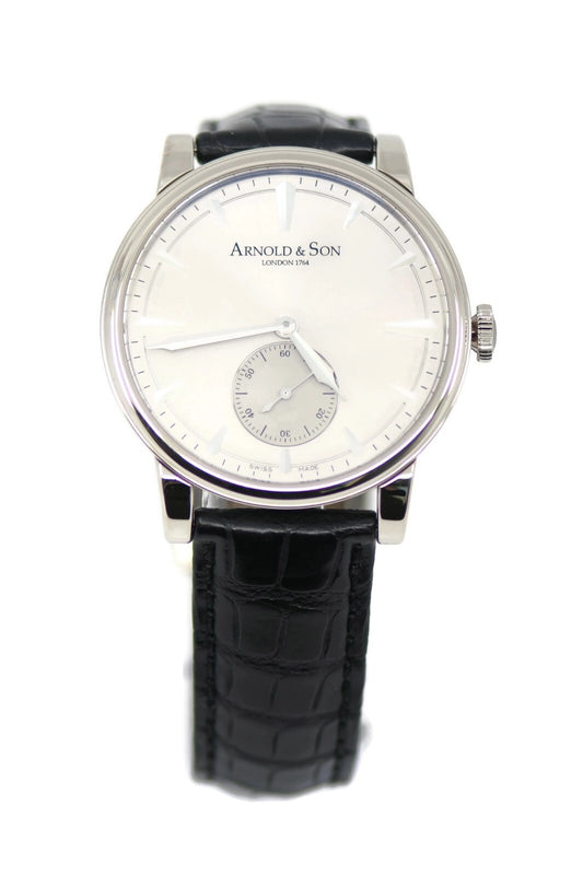 Arnold & Son HMS1 18K White Gold Watch 1LCAW.S03A.C111W