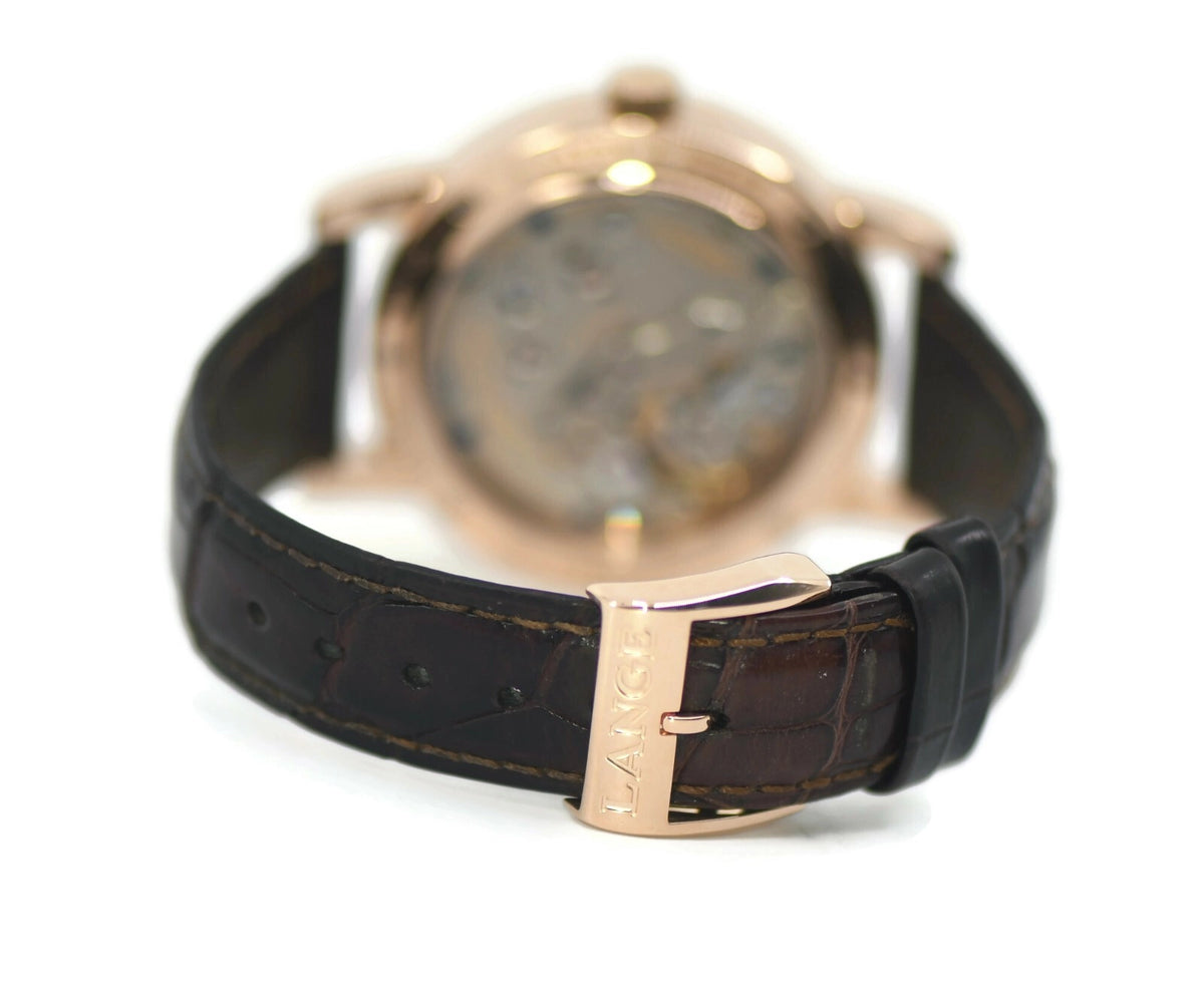 A Lange & Sohne Richard Lange 18K Rose Gold Watch 232.032