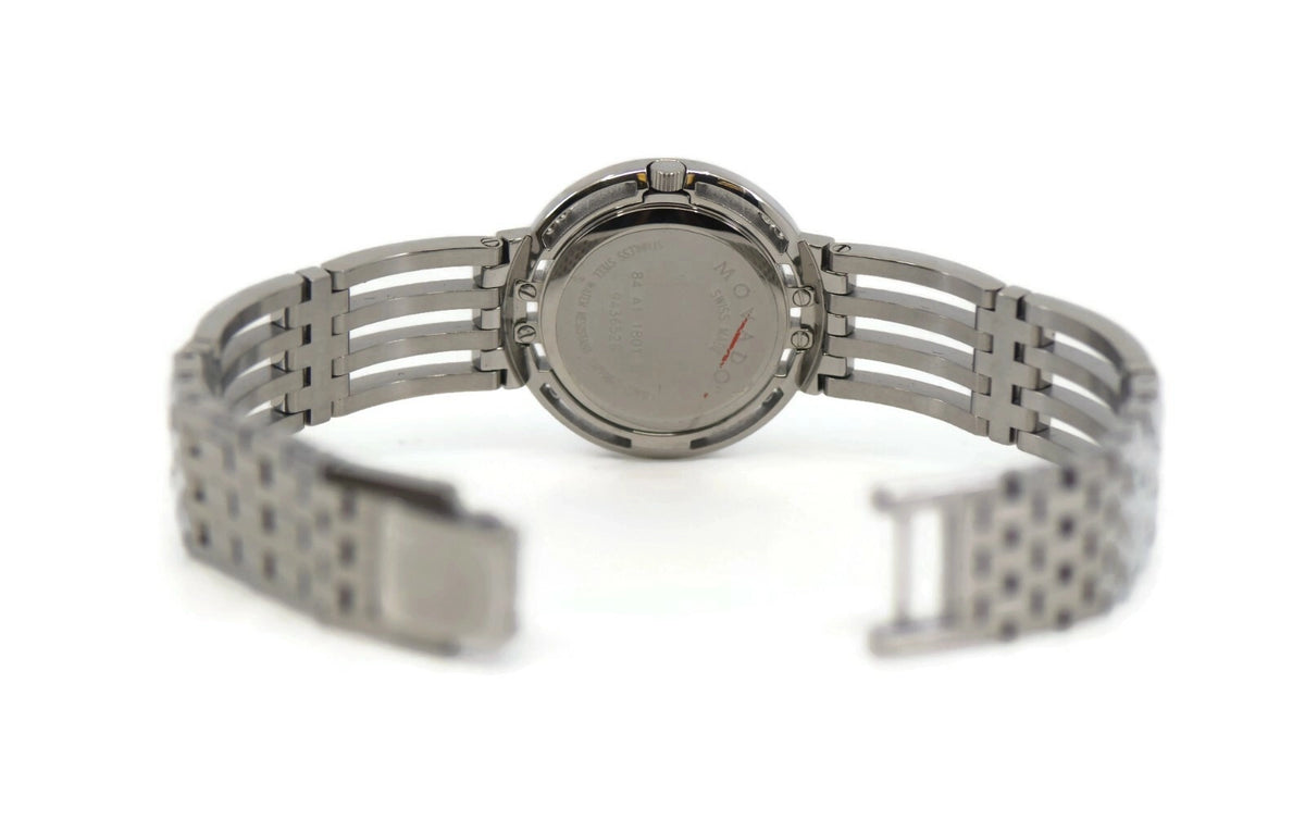 Movado Esperenza Diamond Stainless Steel Watch 0605430