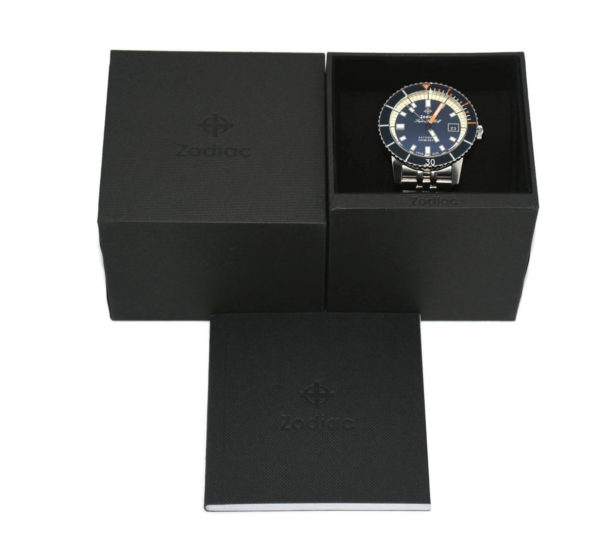 Zodiac Super Sea Wolf Stainless Steel Watch Z09266