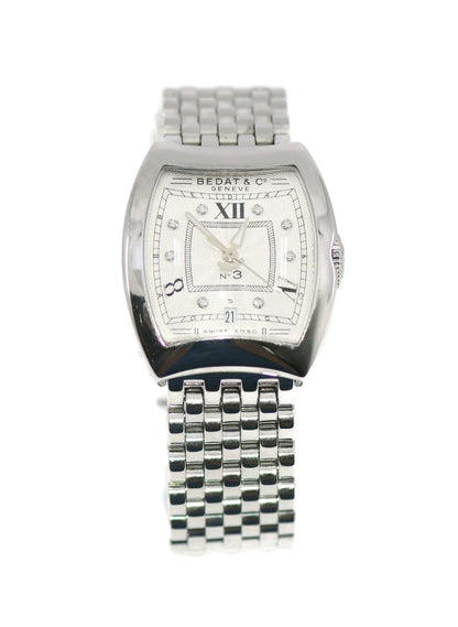 Bedat & Co No 3 Diamond Stainless Steel Watch 314