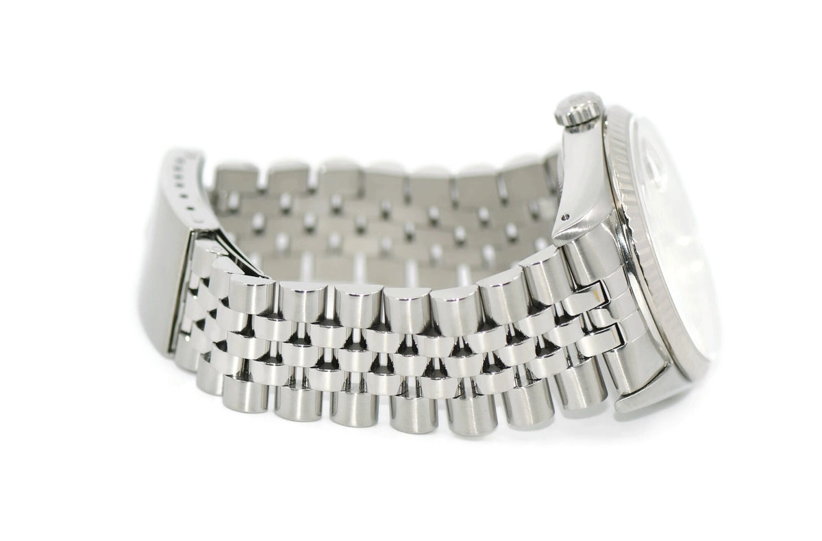 Rolex Datejust Diamond Stainless Steel Watch 16234