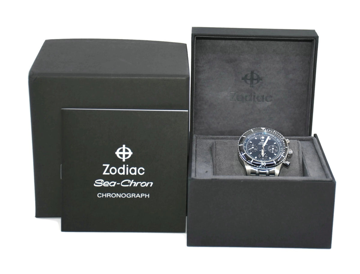 Zodiac Sea-Chron Stainless Steel Watch ZO3605