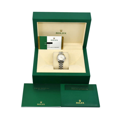 Rolex Datejust Diamond Stainless Steel Watch 179174