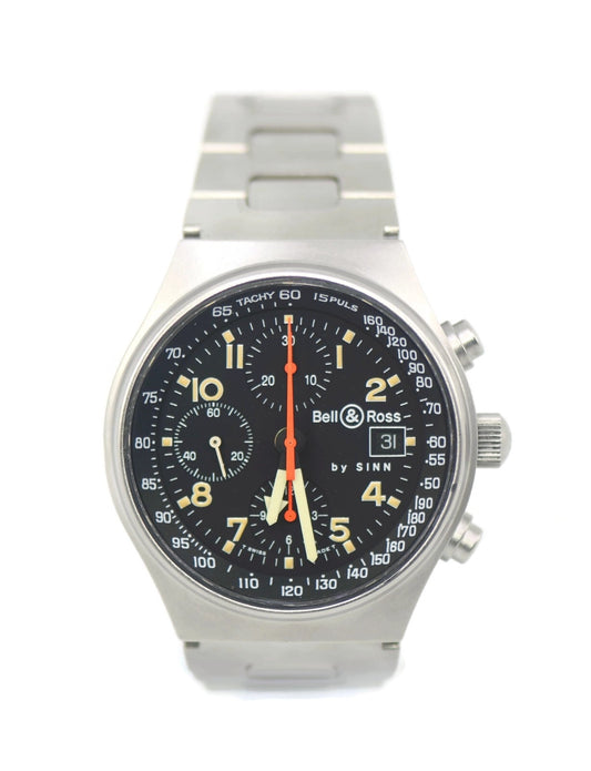 Bell & Ross By Sinn Chronograph Stainless Steel Watch