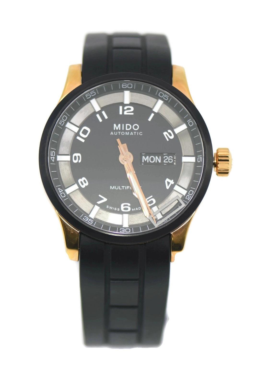 Mido Multifort Gold Tone Stainless Steel Watch M005.430.37.057.09