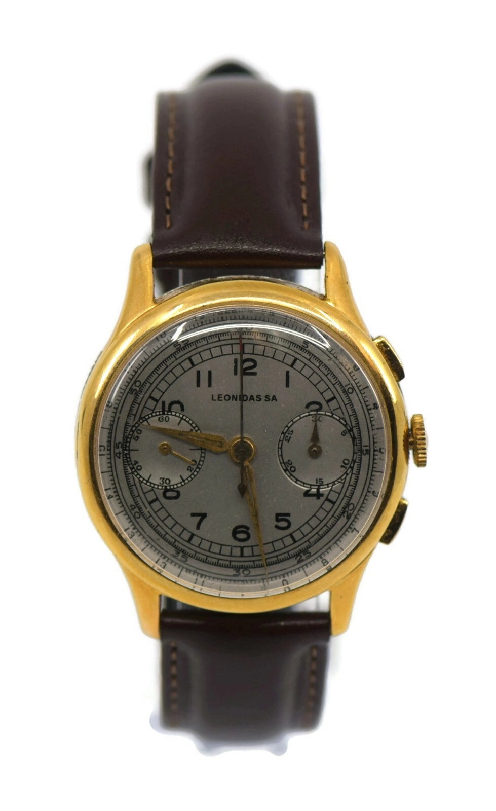 Leonidas SA Chronograph Two Tone Stainless Steel Watch