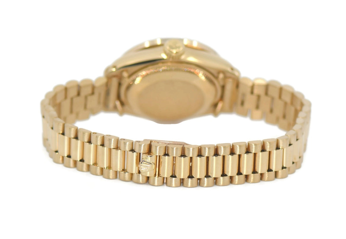 Rolex Datejust Diamond 18K Yellow Gold Watch 6917