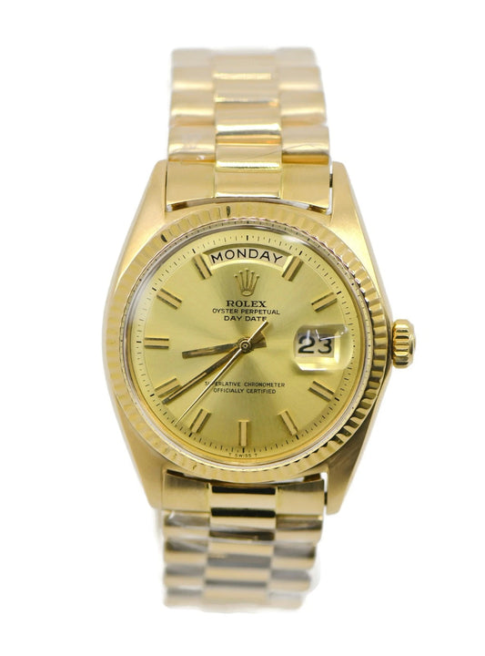 Rolex Day Date 18K Yellow Gold Watch 1803