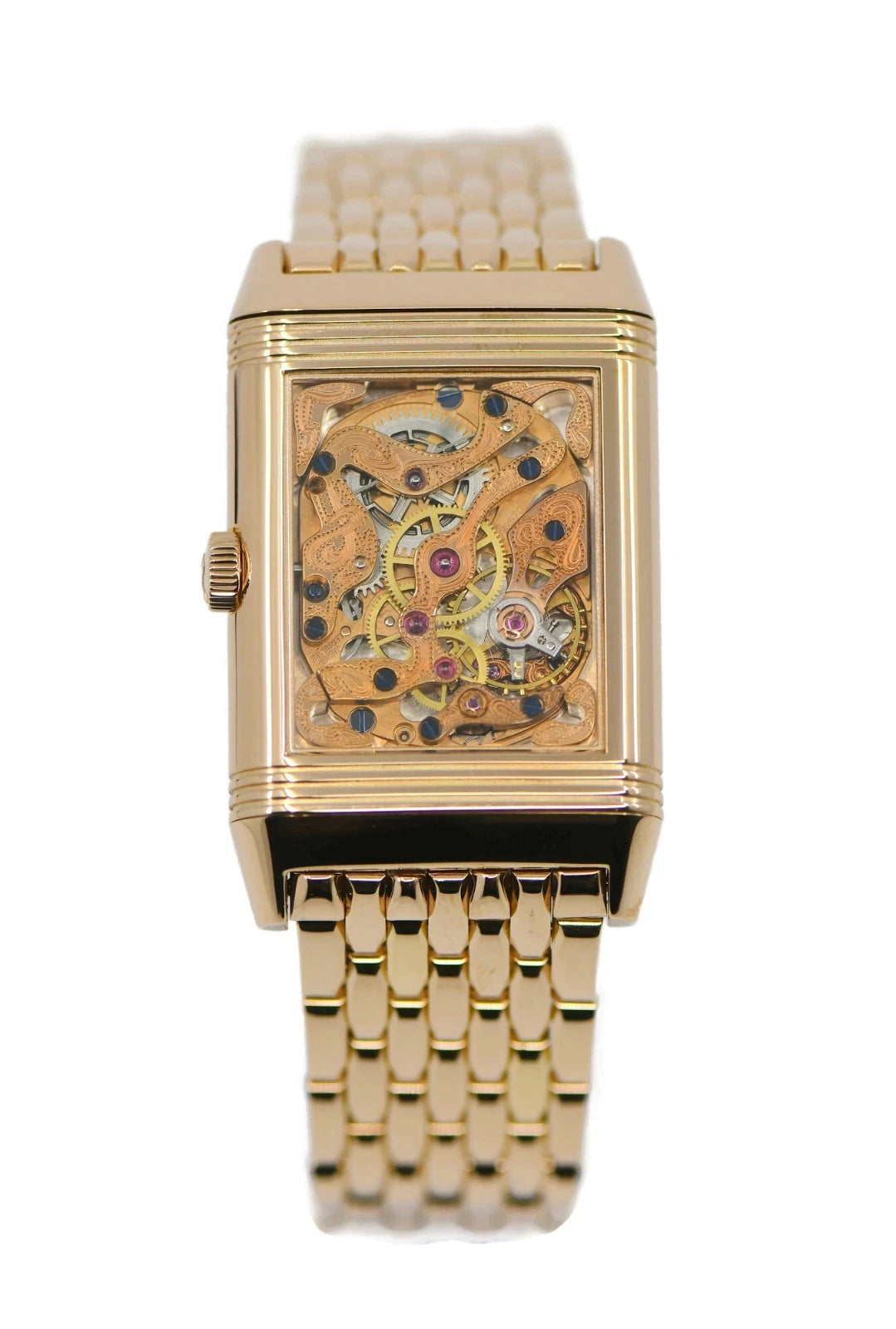 Jaeger LeCoultre Reverso 18K Rose Gold Watch 270.2.62