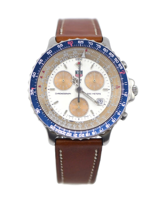 Tag Heuer Pilot Chronograph Stainless Steel Watch 530.806