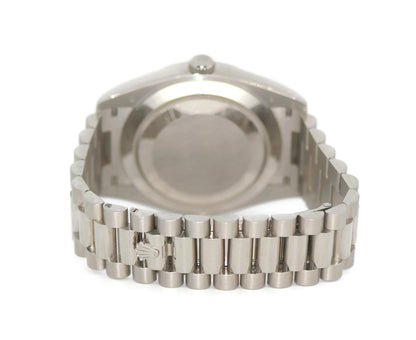 Rolex Day Date 40 18K White Gold Watch 228239