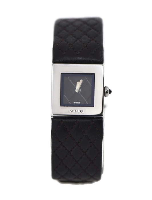 Chanel Matelasse Stainless Steel Watch