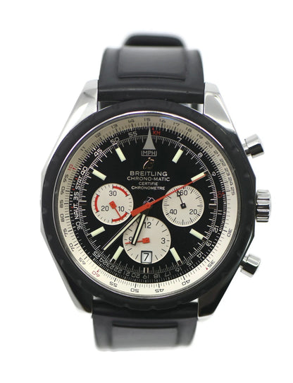 Breitling Chronomatic Stainless Steel Watch A14360