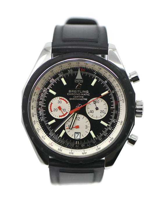 Breitling Chronomatic Stainless Steel Watch A14360