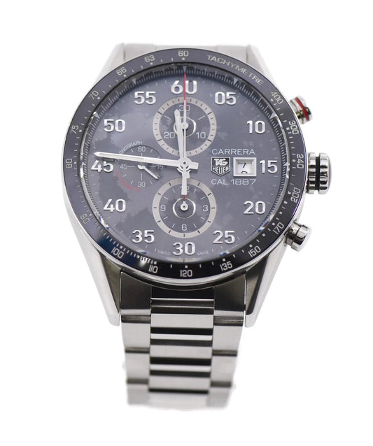 Tag Heuer Carrera Chronograph Stainless Steel Watch CAR2A11