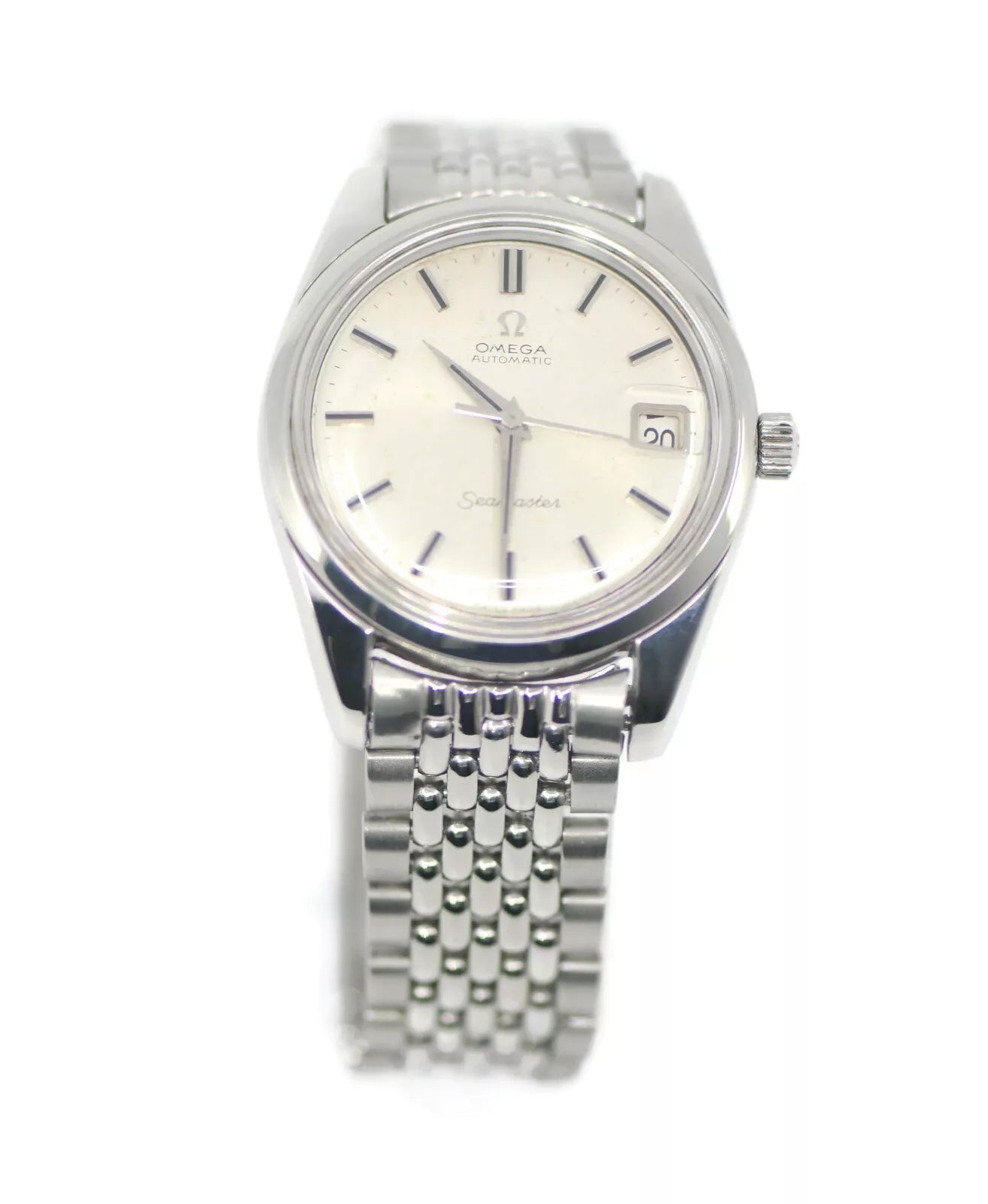 Omega Seamaster Stainless Steel Watch 166010