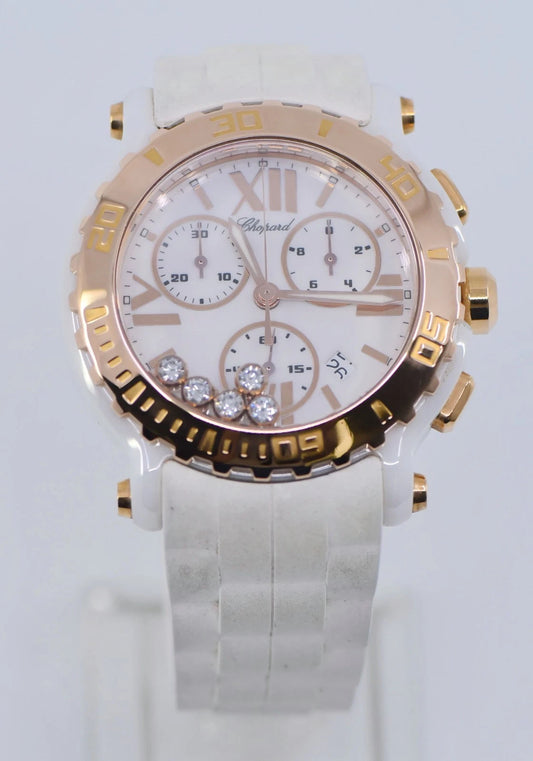 Chopard Happy Sport Diamond 18K/Ceramic Watch 288515