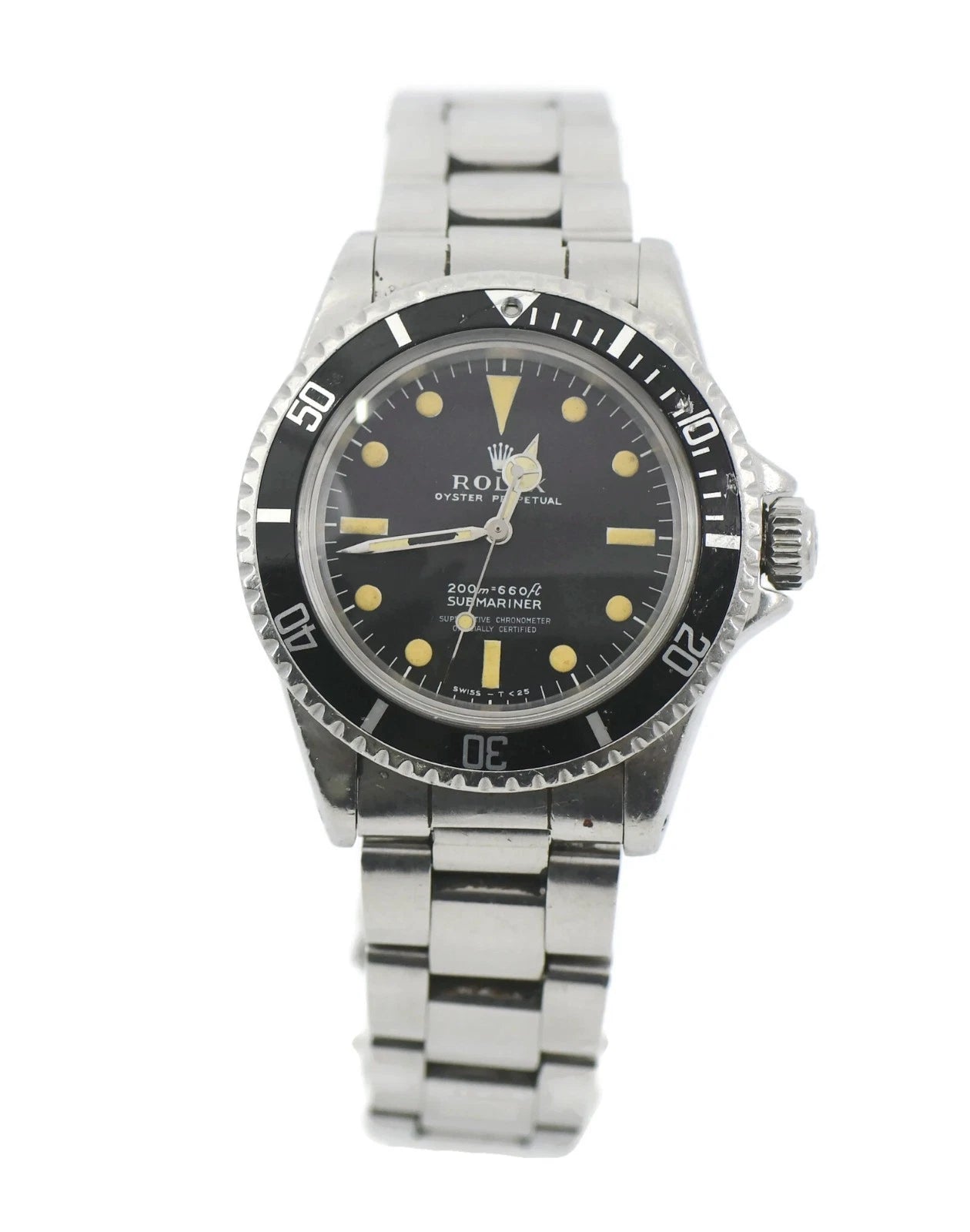 Rolex Submariner Stainless Steel Watch 5512