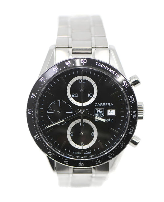 Tag Heuer Carrera Chronograph Stainless Steel Watch CV2010
