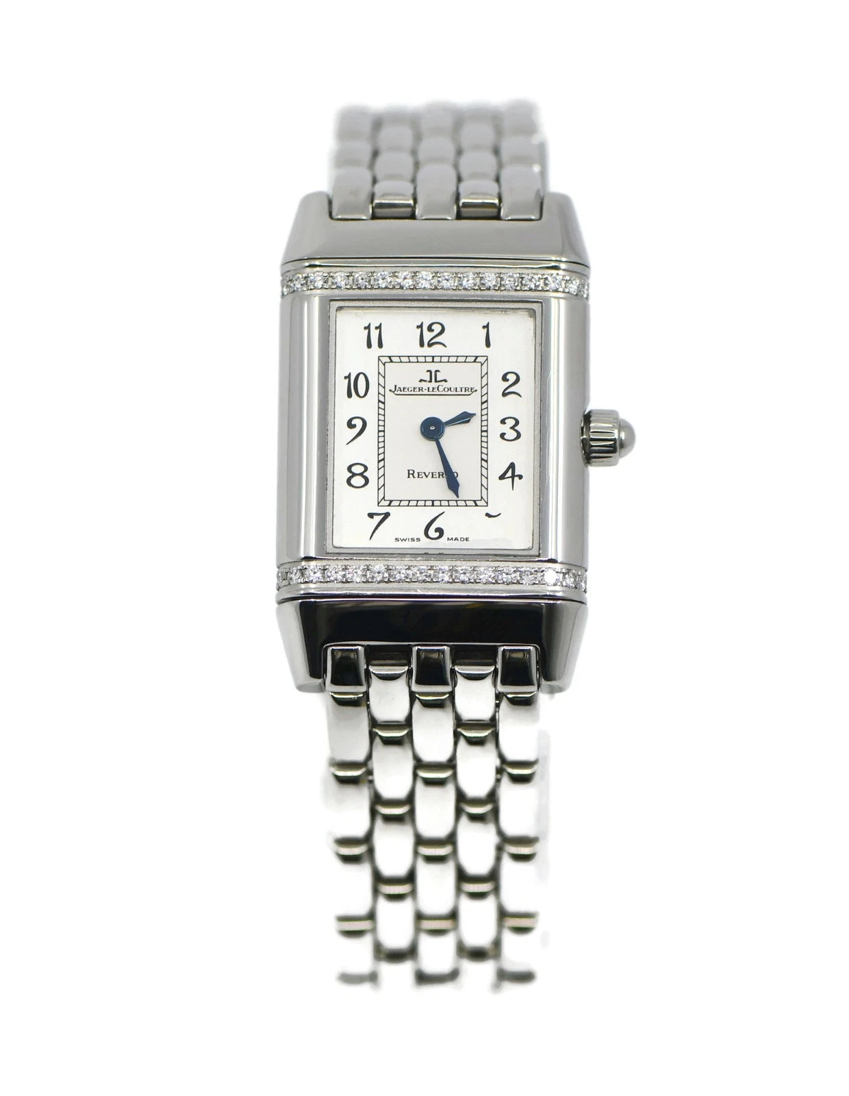 Jaeger LeCoultre Florale Reverso Diamond Stainless Steel Watch Q2658120