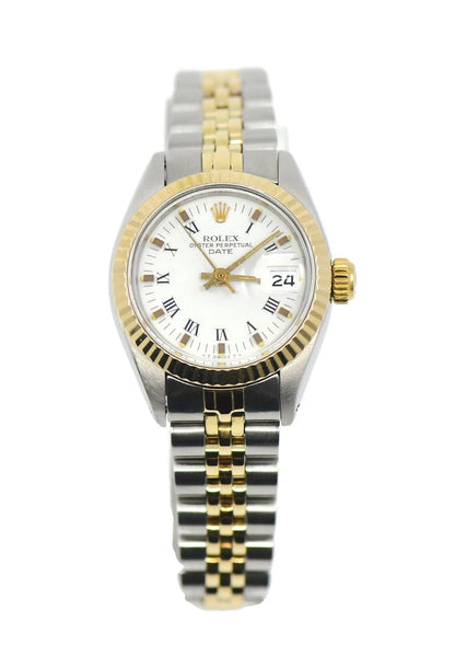 Rolex Oyster Perpetual Date 18K/Stainless Steel Watch 6917