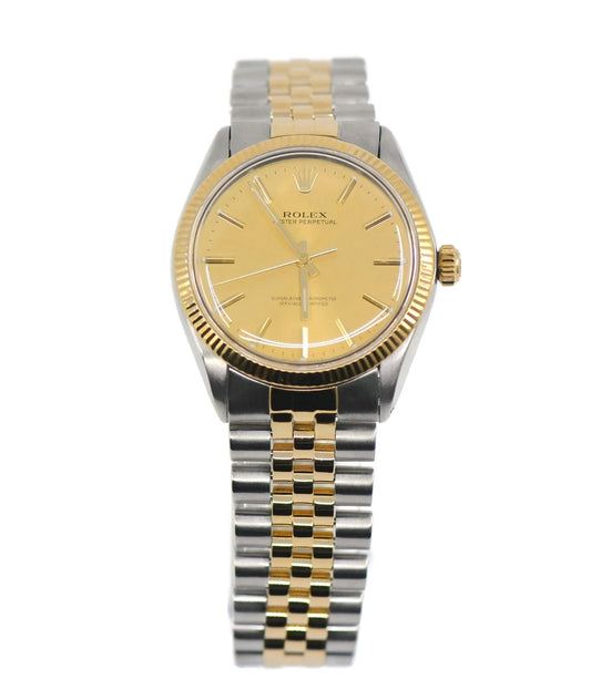 Rolex Oyster Perpetual 18K/Stainless Steel Watch 1005