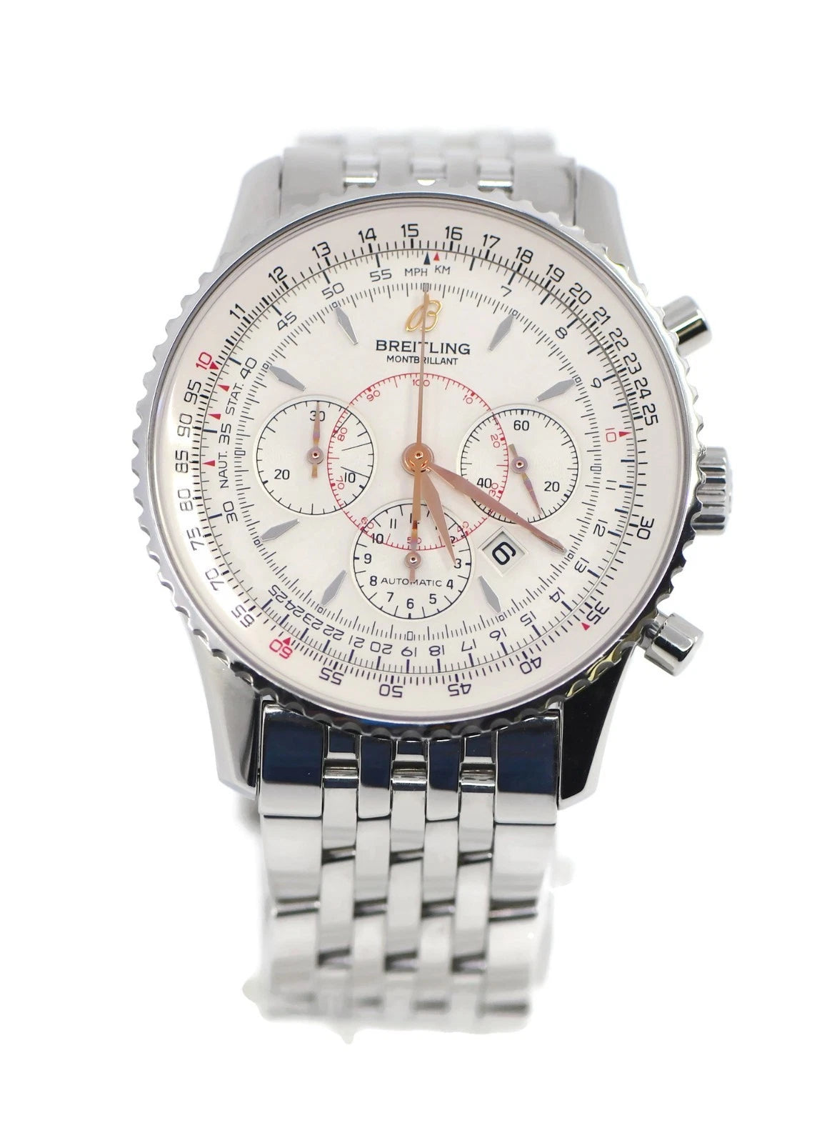 Breitling Navitimer Montbrilliant Stainless Steel Watch A41370