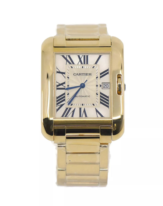 Cartier Tank Anglaise 18K Yellow Gold Watch W5310018