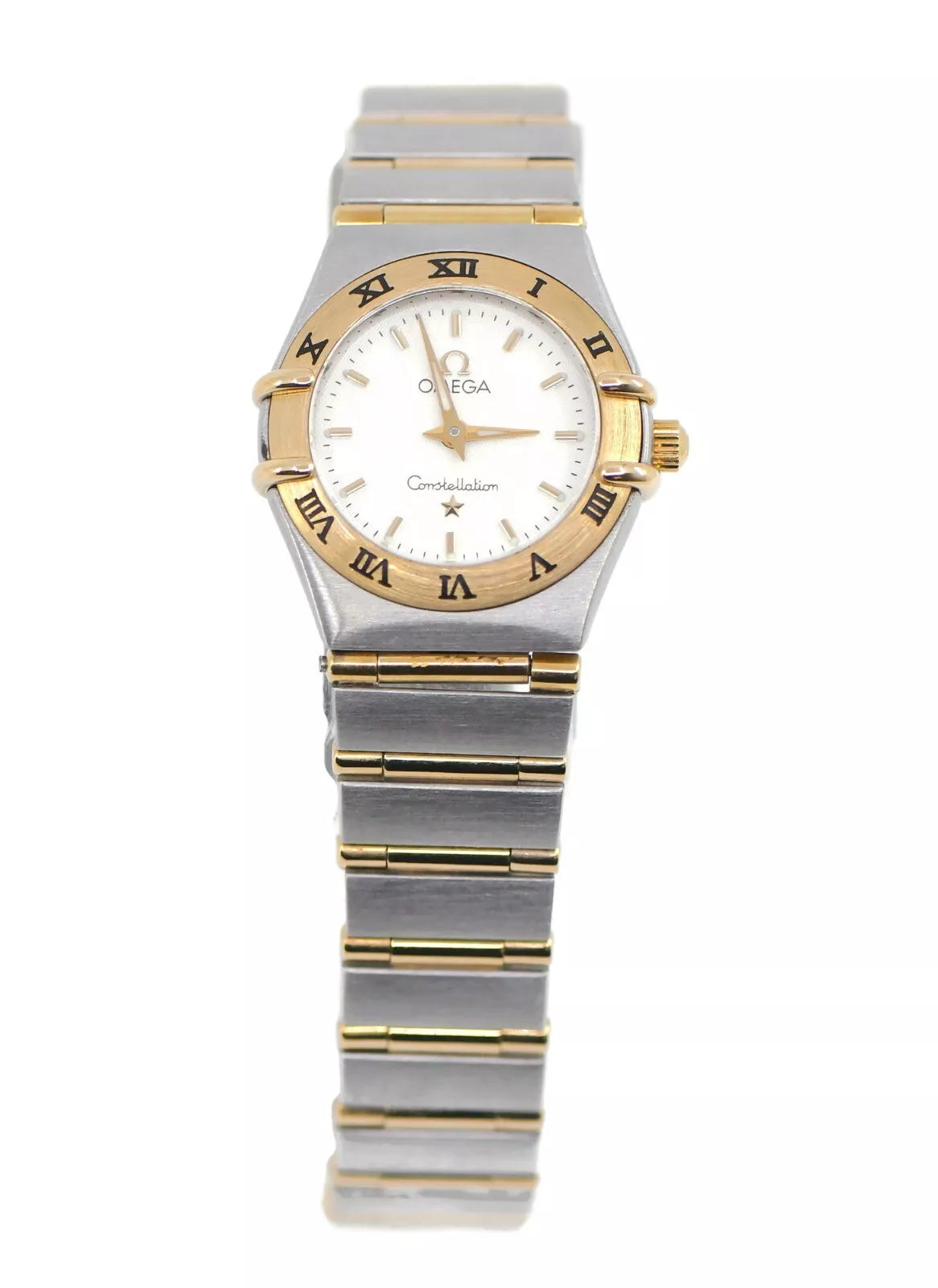 Omega Constellation Two Tone Stainless Steel Watch