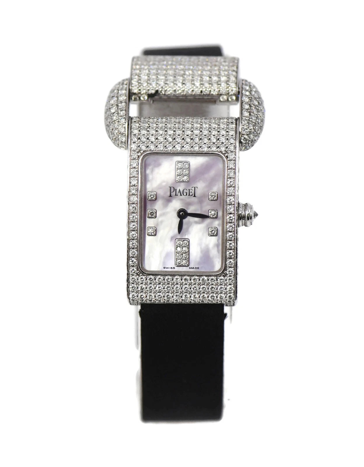 Piaget Miss Protocole Diamond 18K White Gold Watch P10038
