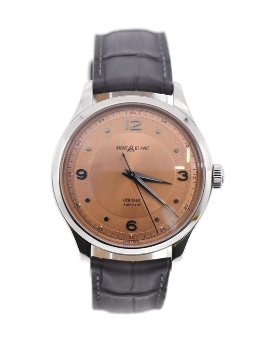 Montblanc Heritage Stainless Steel Watch 119944