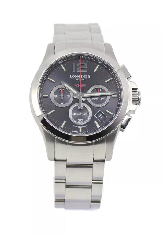 Longines Conquest VHP Stainless Steel Watch L3.717.4.56.6